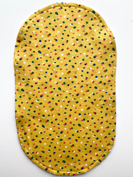 Burp Cloth | Mustard Sprinkles