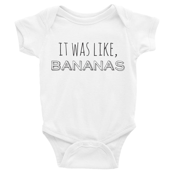 It Was Like, Bananas Baby Bodysuit